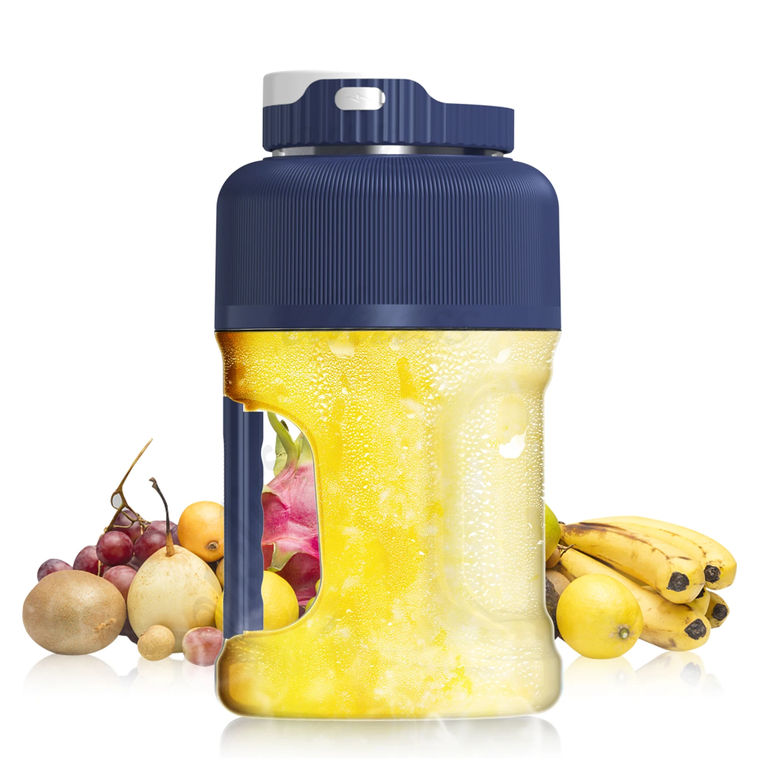 in stock 1000ml portable blender juicer bottle  sports outdoor use fresh juicer blender sports juice bottle blender mixer