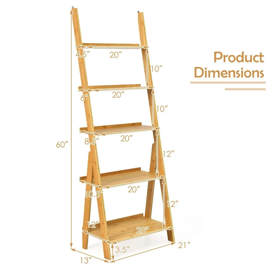 Wholesale cheap custom bamboo portable modern display storage rack wood corner book shelf