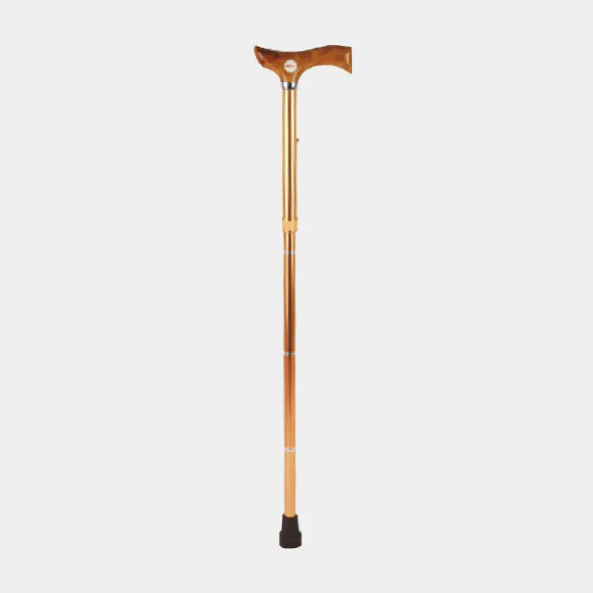 Wooden Handle Walking Stick Luxury Walking Cane Medical New Model for Homeuse and Hospital Mass Production Elderly Walking Stick