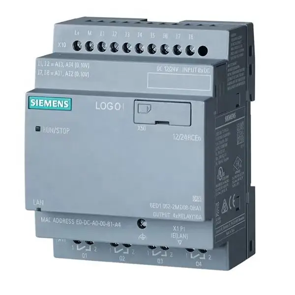 100% brand new original 6AV2124-0MC01-0AX0 siemens plc logo 230rc siemens logic module