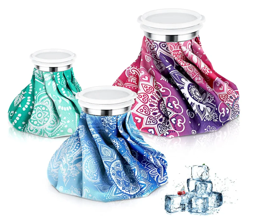 Hot and Cold Reusable Ice Bag  Screw Top , Hot Therapy for Sports Injury ,Pain Relief, factory direct selling