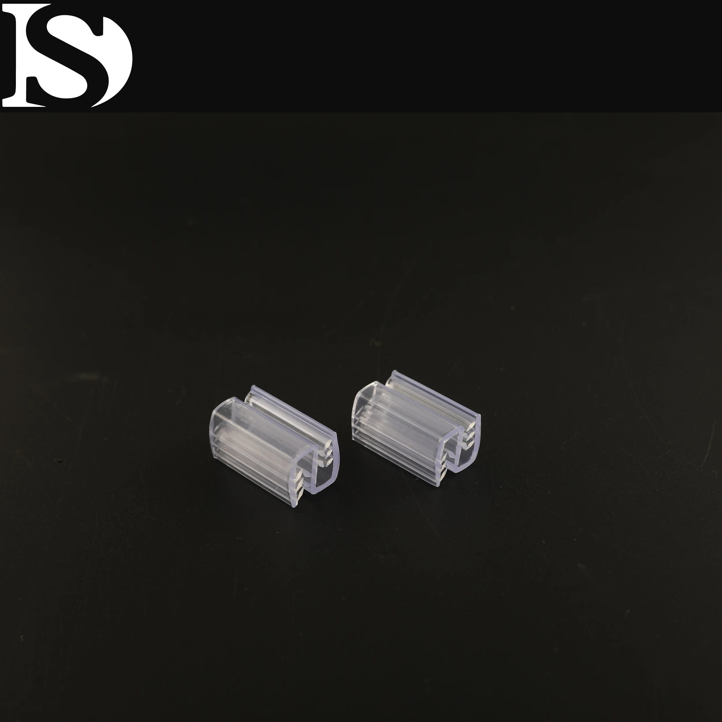 
Plastic clear stopper shelf talker holder supergrip 