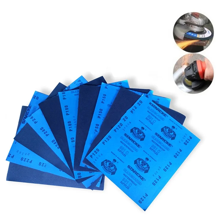 
Влажная сухая Цветная мраморная каменная водостойкая наждачная бумага, абразивная наждачная бумага 