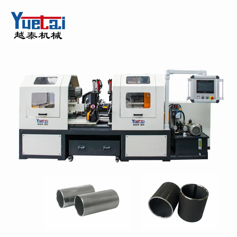 Servo High Precision Full Automatic Double Head Carbon Steel Pipe Chamfering Machine for Automotive