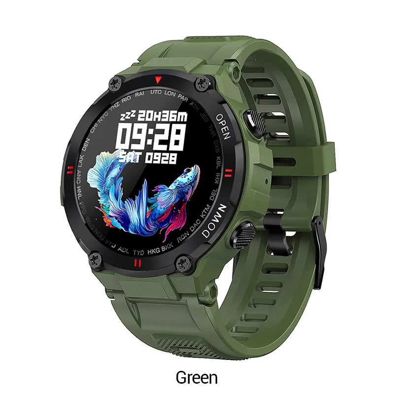 Smart Watch  IP67 waterproof BT APP control light and comfortable leathersmart watch for Android Ios smart watcht500