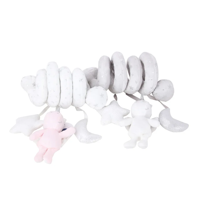 
Baby comfort fluffy bed around baby stroller pendant bed hanging multifunctional bed to comfort sleep educational toys 