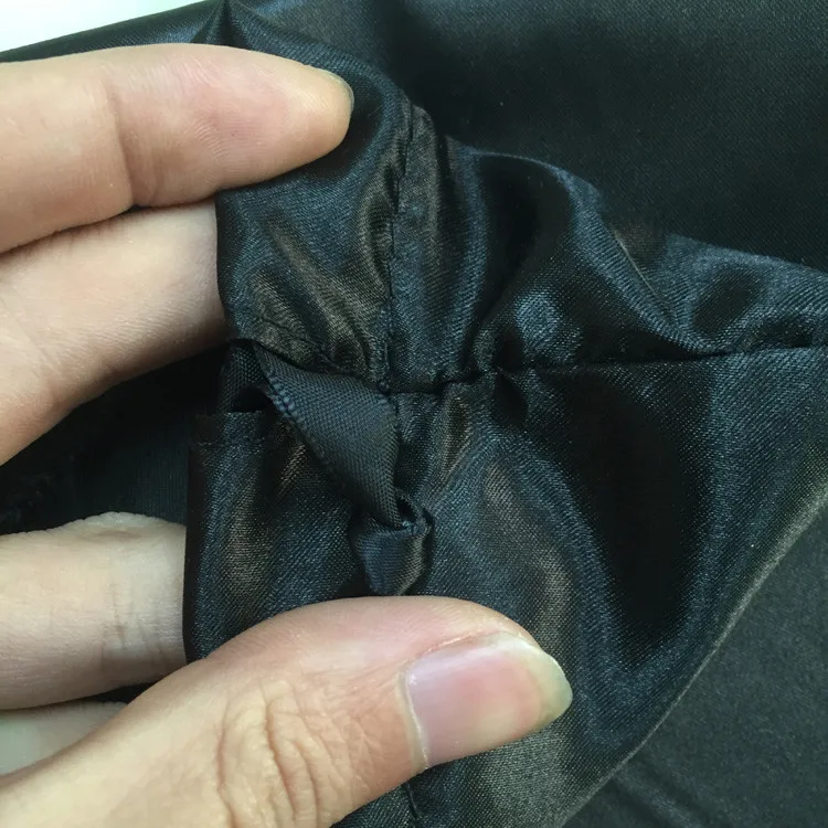  Фабричная атласная сумка атласные сумки шелковая веревка черная на