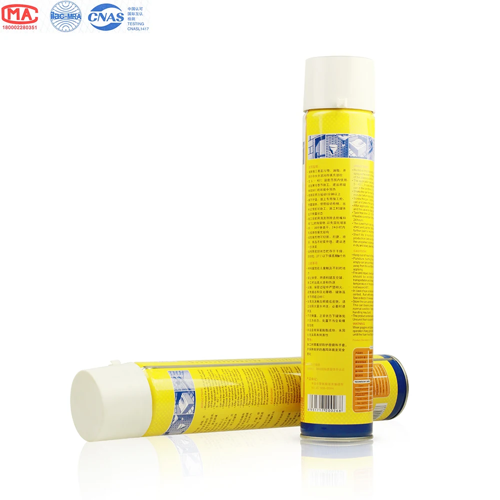 Expanding foam fireproof pu insulating foam polyurethne sealant pu foam with good adhesive spray