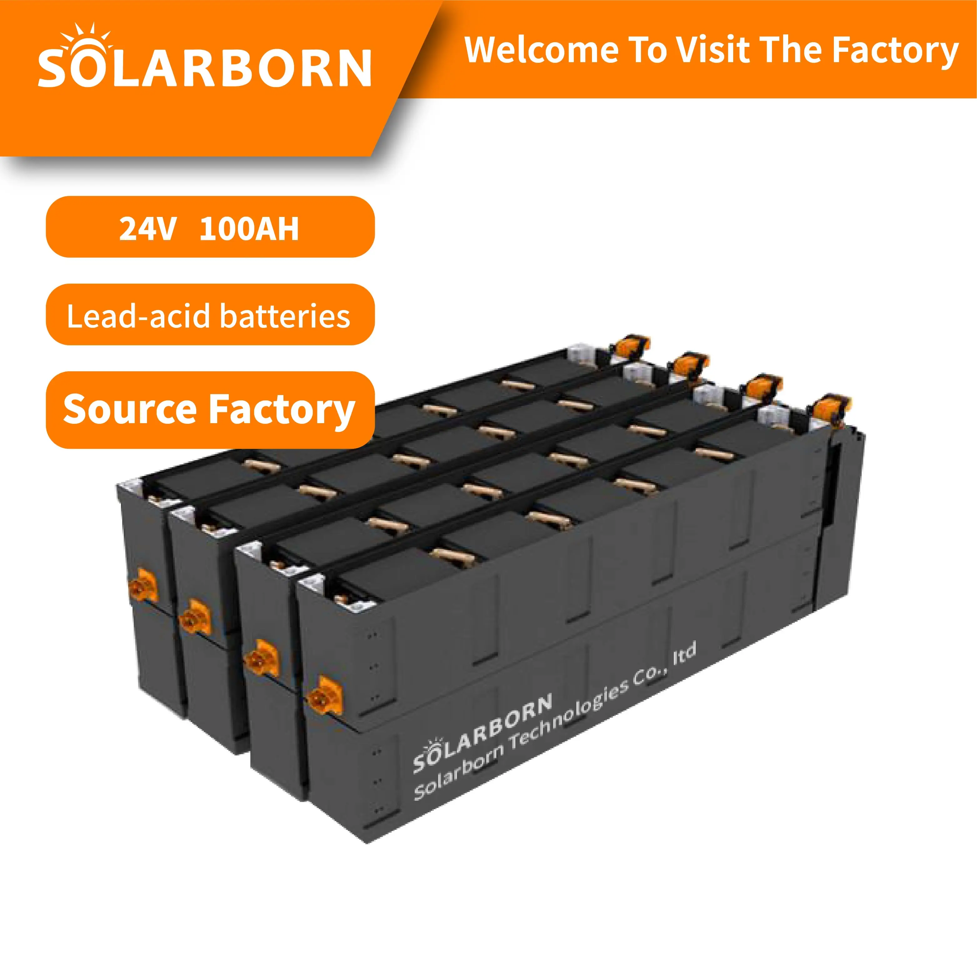 Solarborn 12v 48v ups solar panels battery pack charger lifepo4 rechargeable lithium ion batteries from china