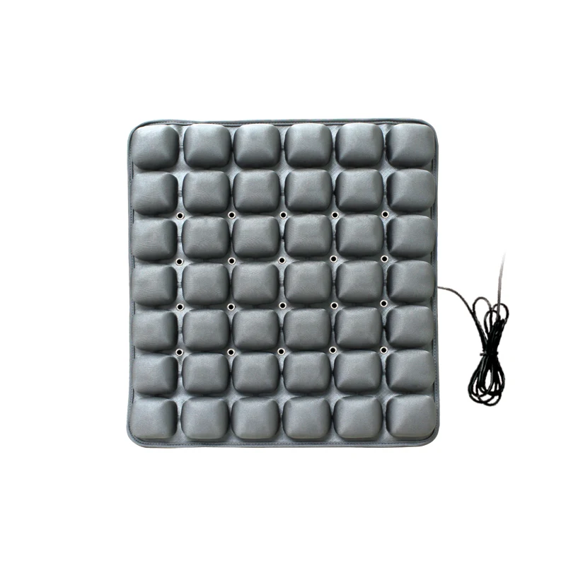 Heating ventilate blowing style air cushion waist backrest air cushion massage product for car seat office chair home chair