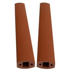 OEM Terracotta vertical louver vertical ceramic baguette facade system