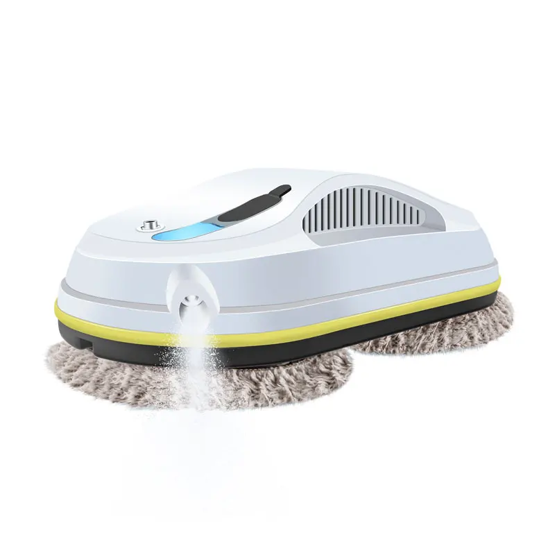 Remote Control Robot Window Cleaner Auto Water Spray Cleaning Tools for Household Use with US Plug