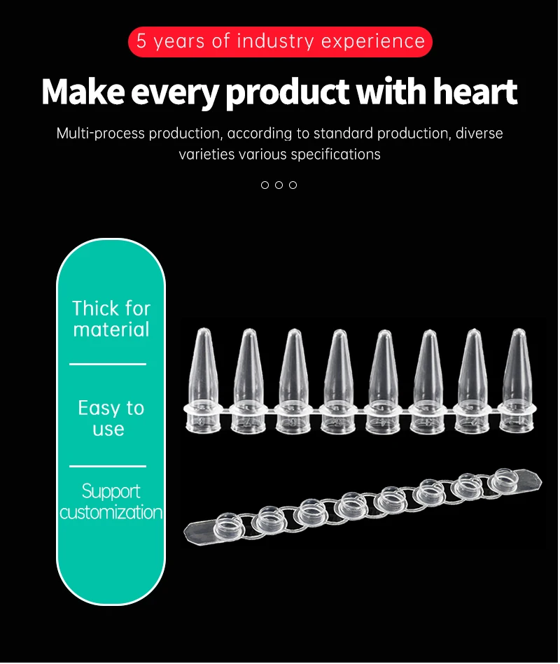 Lab Supplier Tubes Test Tests Tube 02Ml Pcrtest Pruebas Preci De La Maquin Prueba Portable 0.1Ml 0.2 01Ml Pcr Plate