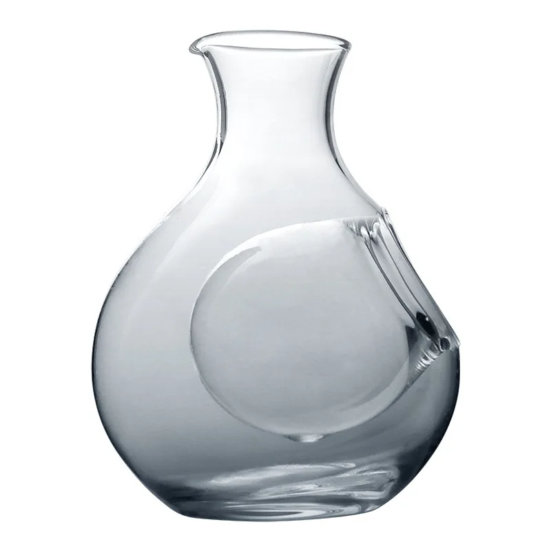 Ice Cold Sake Chilled Server Japanese Cold Sake Glass Decanter Bottle 260ml For Home or Restaurant