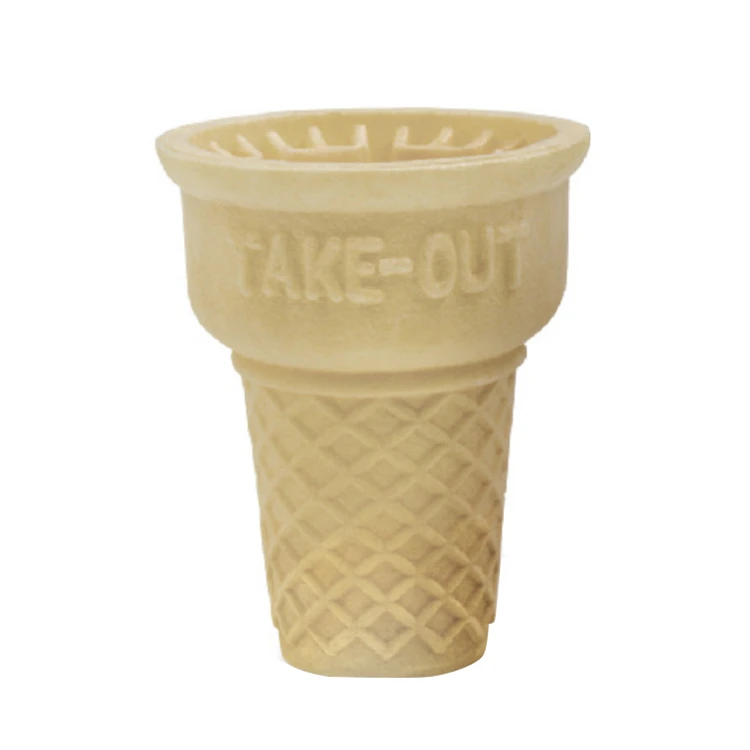 
Factory Directly China Cheap Crisp Ice Cream Wafer Cup Cone 