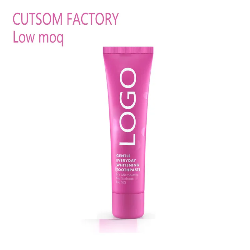 Custom Toothpaste Factory Remove Stains & Bad Breath Natural Baking Soda Teeth Whitening Natural Himalaya Salt Toothpaste