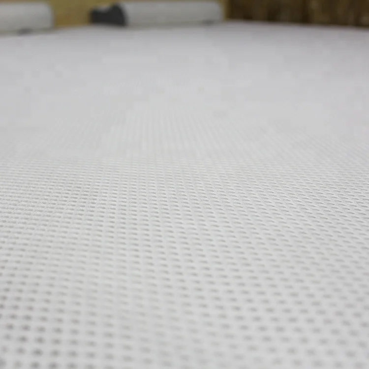 3D mesh cool mattress high density POE PE mattress high polymer air fiber air weave massage mattress