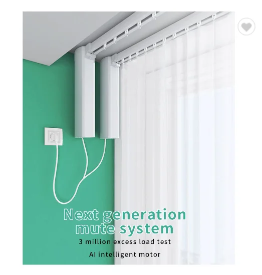 Lvtron Factory drape Motor Motorised Opening And Closing Curtain Motor Smart Curtain Motor Children Protection