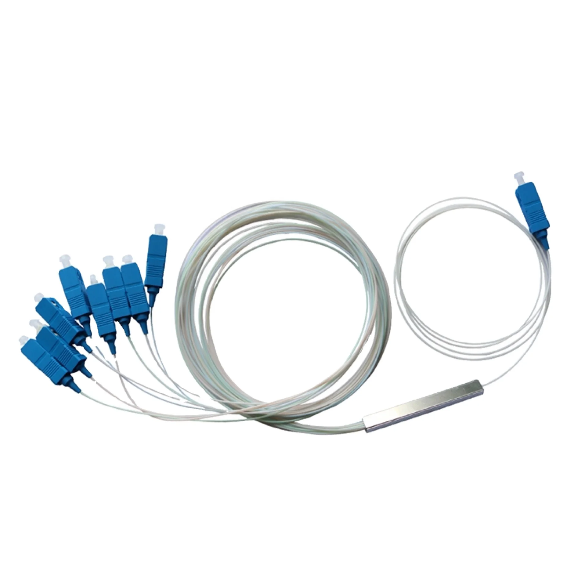 Волоконно-оптическая стальная трубка типа 1x16 SC/APC соединитель 0,9 мм оптический Волоконно-оптический распределитель PLC