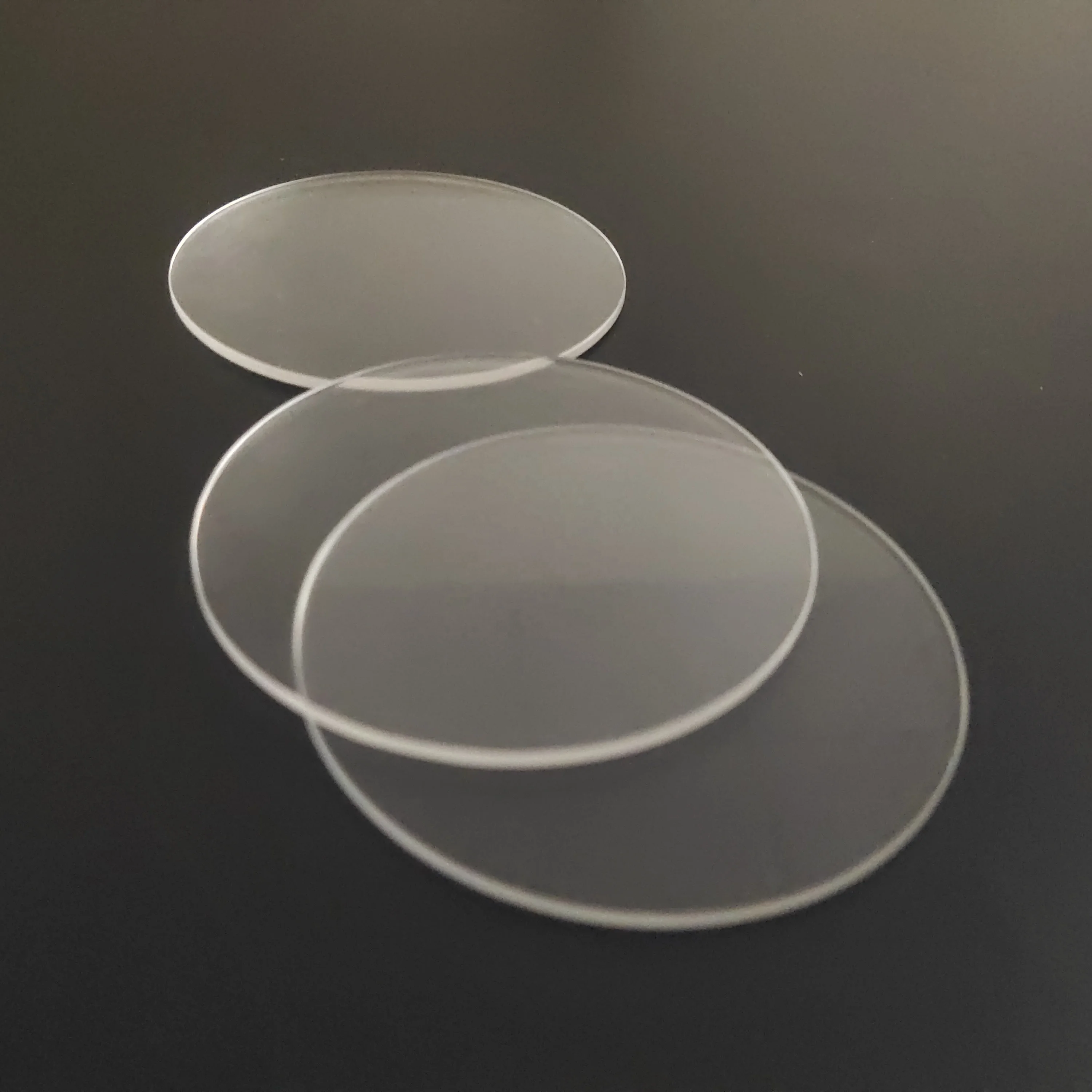 Factory price custom wholesale heat proof high borosilicate glass wafer