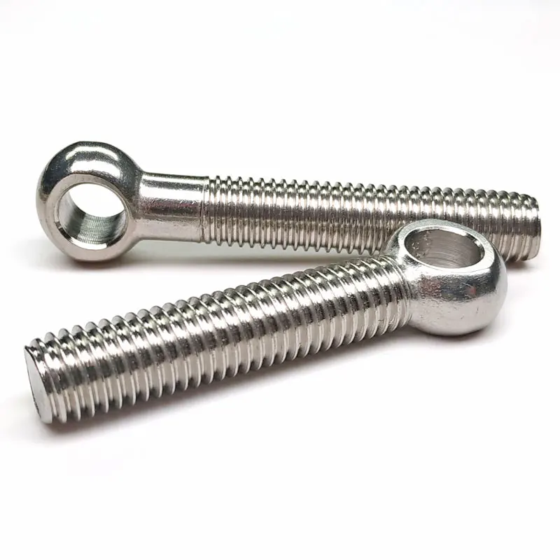 High-Strength DIN444 Eye Bolt A2-70 A4-80 Stainless Steel Rod End Bolts
