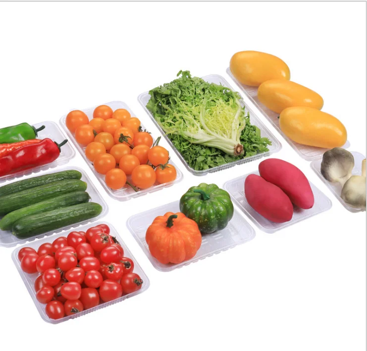  Коробки упаковочный лоток прозрачная блистерная пластмассовая пищевая продукция для свежих фруктов и овощей