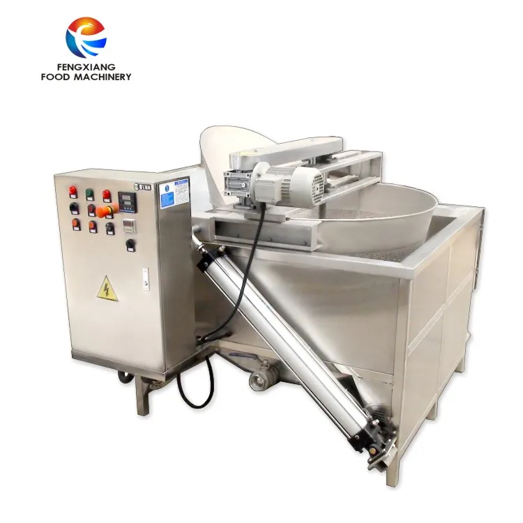 Commercial use large capacity batch automatic potato chip fryer electric potato fryer healthy chip fryer for sale