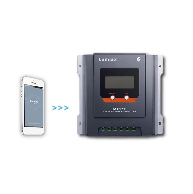 Lumiax 30A 12/24V Авто RS485 со слежением за максимальной точкой мощности Солнечный контроллер заряда 30a солнечное зарядное устройство регулятор de ca OEM ODM ручная пресс-форма для bluetooth