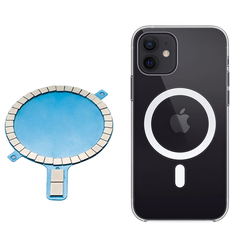 Беспроводная зарядка iPhone 10 iPhone 12 Чехлы магнит для Mag безопасное зарядное устройство