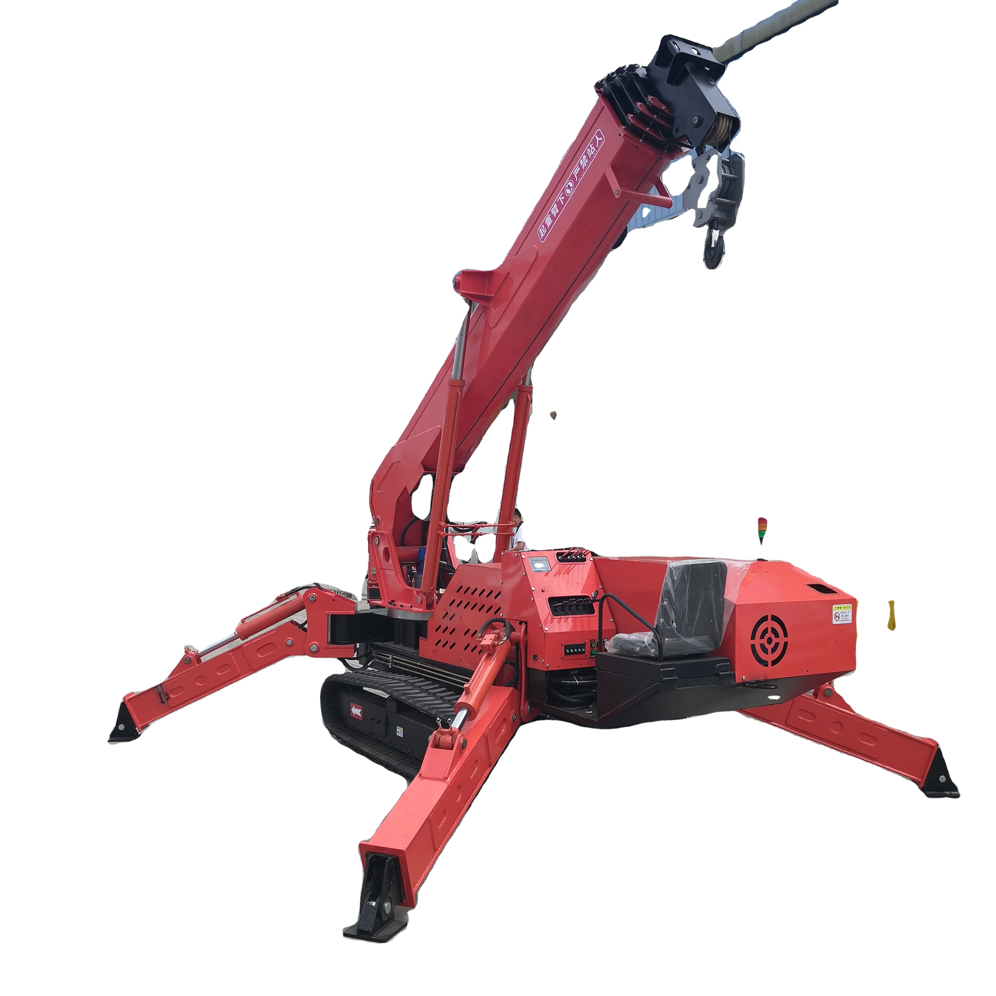 Suizhong portable Warehouse House Building Official Small Construction Crawler Cranes Spider Crane 3 Ton 5 Ton 8 Ton