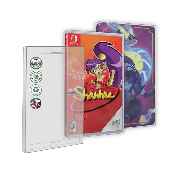 custom video game case box customizable packaging plastic package for gifts consoles with giftable brand package