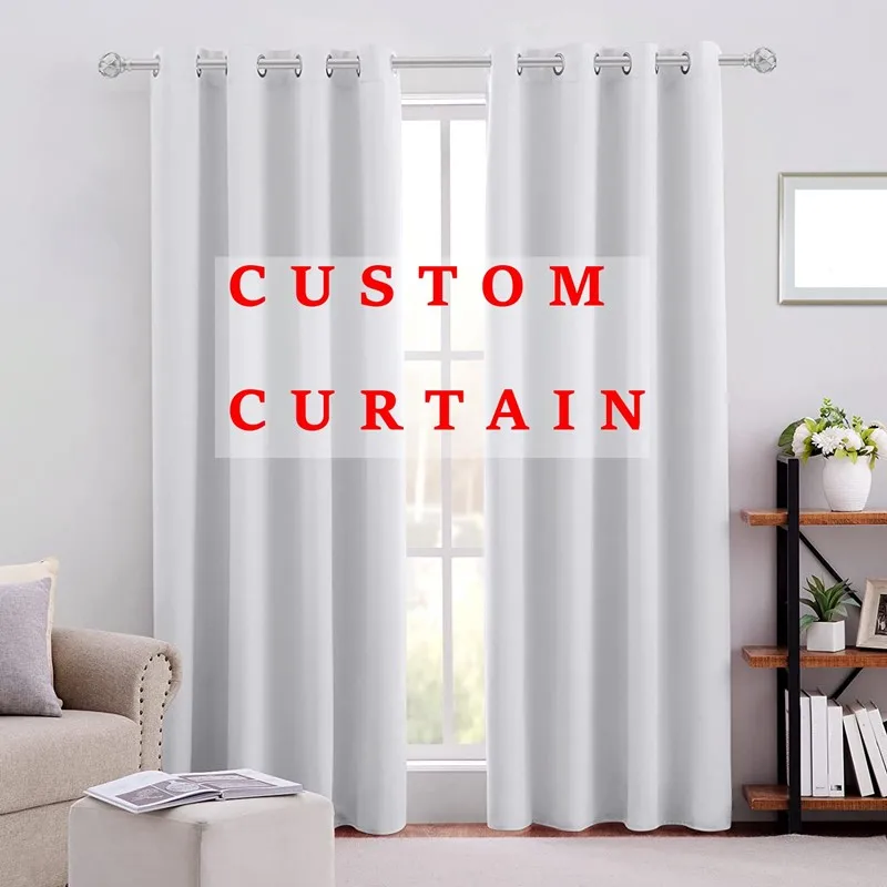 Window Blackout Customize Curtain 3D Print Curtains Windows Child Adult Bedroom Decor