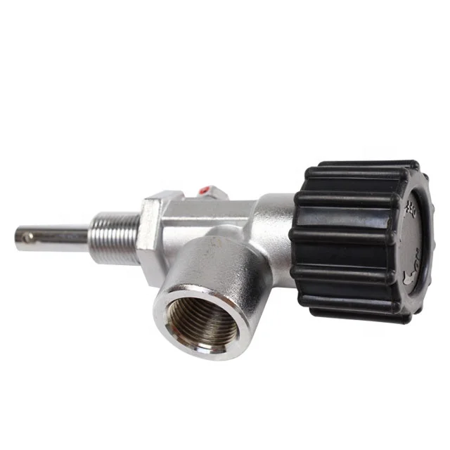 High Pressure 4500psi 30Mpa Carbon Fiber Gas Cylinder Scuba Tank Valve  For Air Breathing Apparatus SCBA