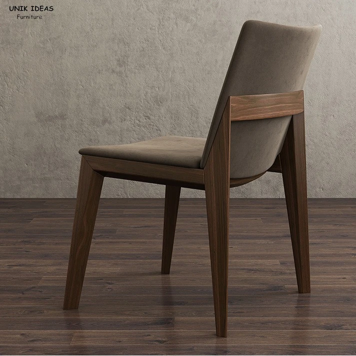 Simple design home furniture Solid Wood Nordic style restaurant commercial Dining Chairs living room leisure dining chairs