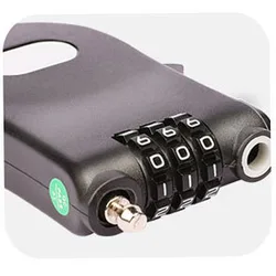 Portable Bike Steel Wire Lock Bicycle 3 Digit Combination Hot Sell Bike Lock