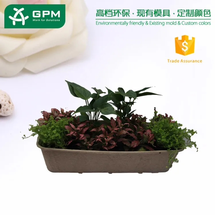 Biodegradable Transplanter Pulp Paper Flower Plant Peat Pots Tray Planting Pots For Seedling Prices Wholesale