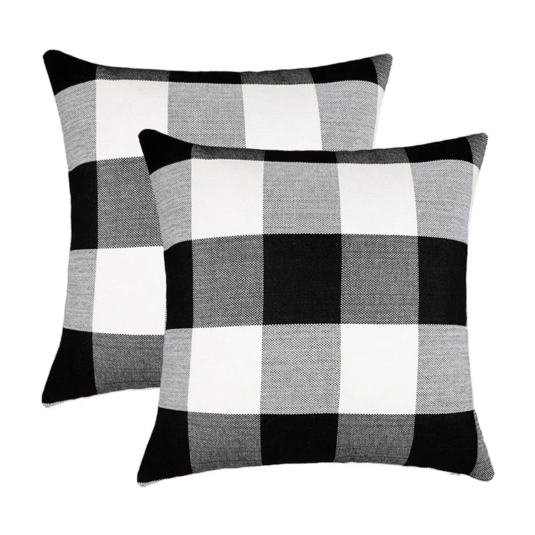 Плед черный и белый Сетка наволочка домашний декор полиэстер жаккард технология микрофибра наволочки