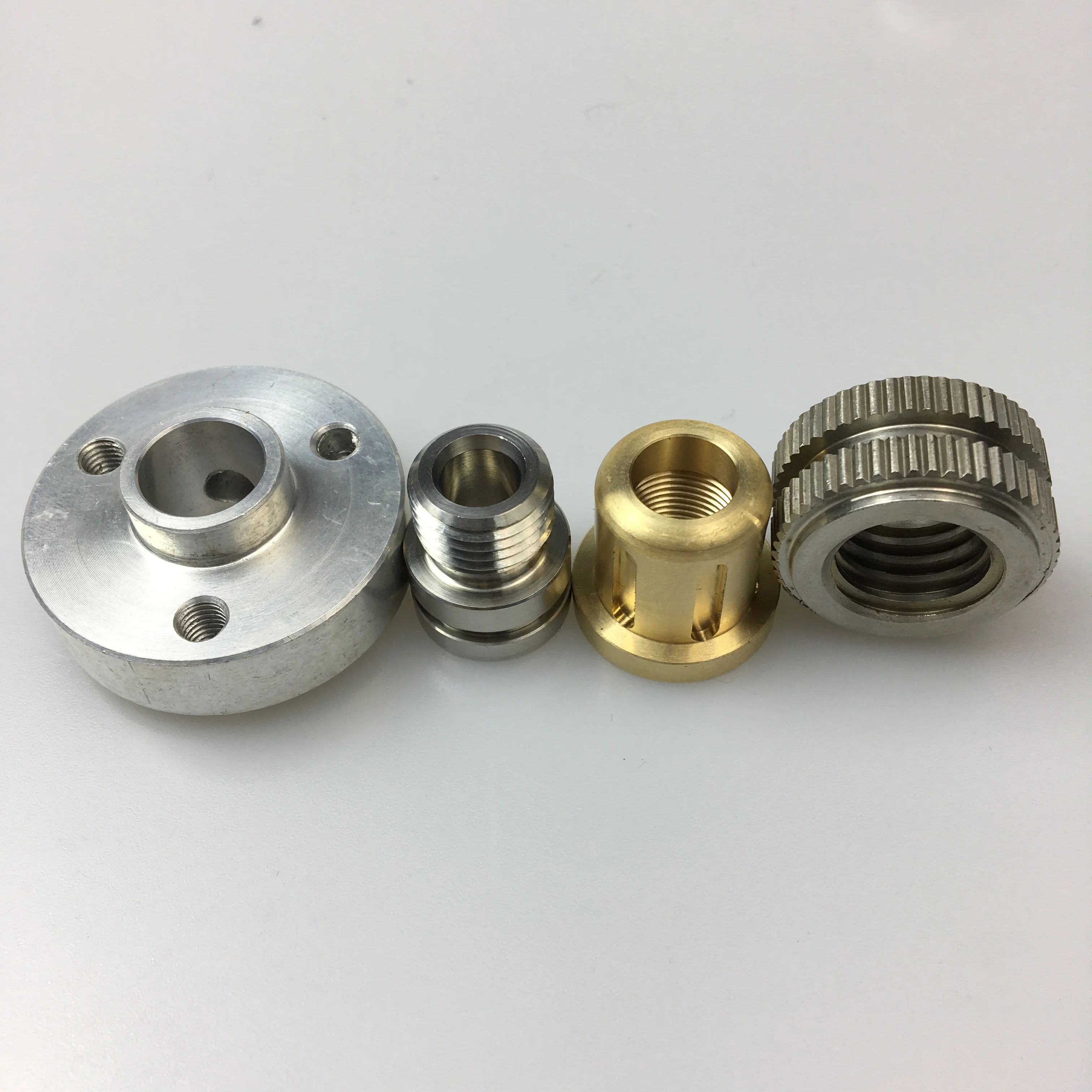 China supplier manufacture anodize black oxide stainless steel aluminum 7075 cnc machining turning parts