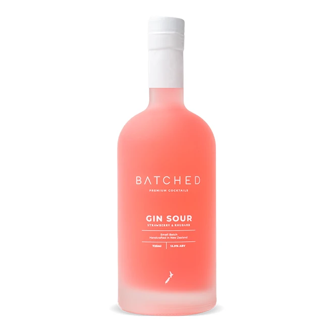 Batched Cocktails Gin Sour 725ml Flavour Food Grade Alcoholic Beverage Tonic Glass Wine Product