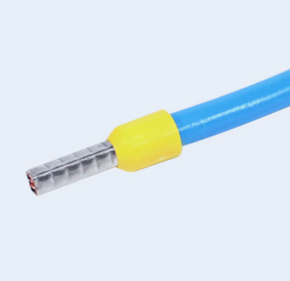 AM6-4 tubular pre-insulated terminals Pneumatic Air Powered Wire cable quadrilateral crimping machine