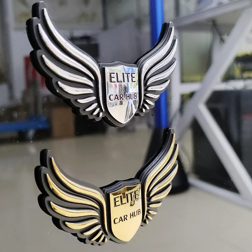 making wholesale custom chrome car emblems plastic chrome car emblem badges metal letters for car emblem