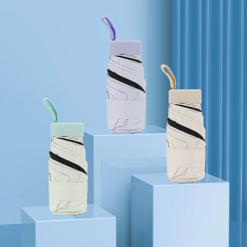 Wholesale  Sunshade Smart Cheap Foldable Mini Umbrella Rain Umbrella Smart Umbrella  For Adults