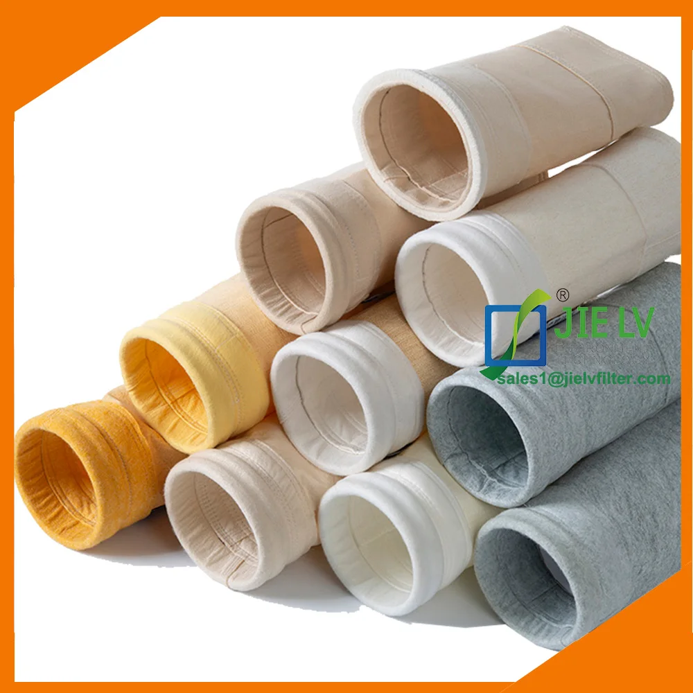 236gb244b filter 1~100 micron polyester non woven dust filter bag for baghouse collector