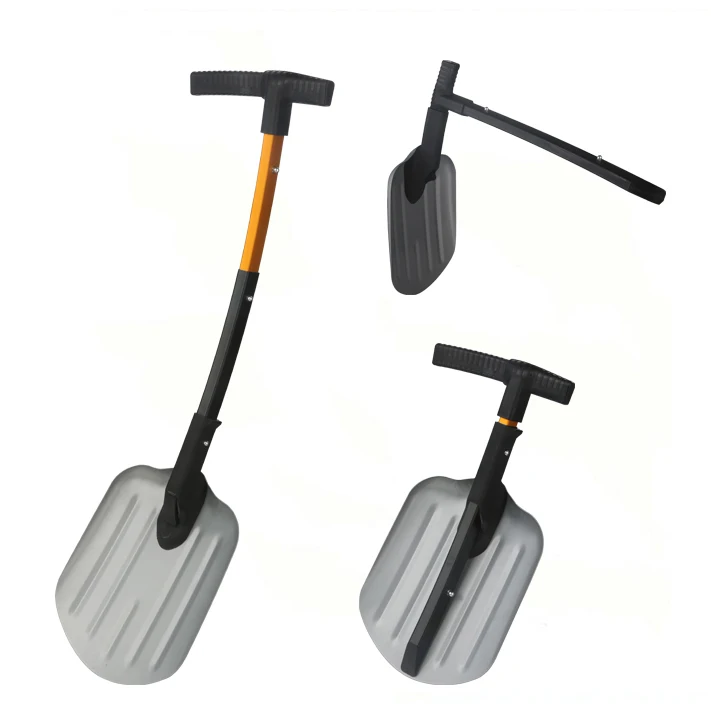 
Multifunctional Sport Utility Aluminium Car Snow Cleaning Shovel with Telescopic Handle 
