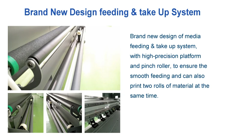 KingJet KJ-320SG 248sqm/h Spectra Starfire 1024 Print head flex banner large format solvent Printer
