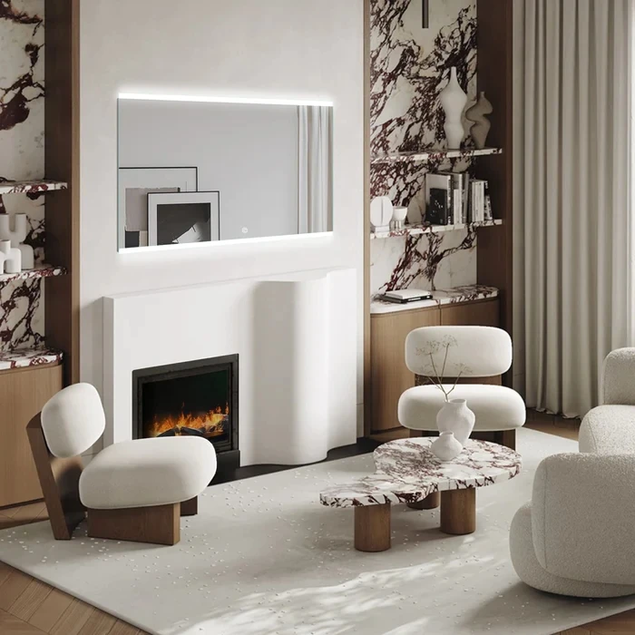 Bathroom Mirror with Led Light and Bluetooth Mirror Led