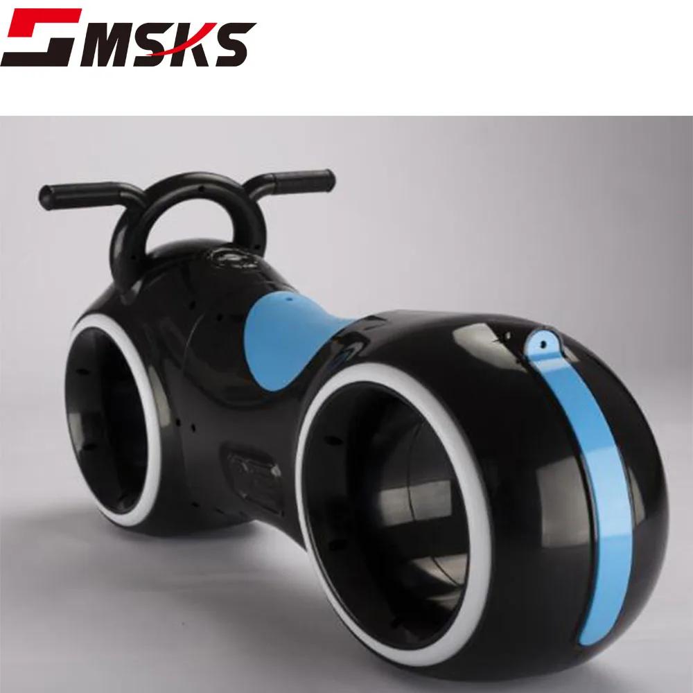 MSKS S188 Unfoldable Kids Toy Foot Assist Motor Bike With Led Lighting For Children
