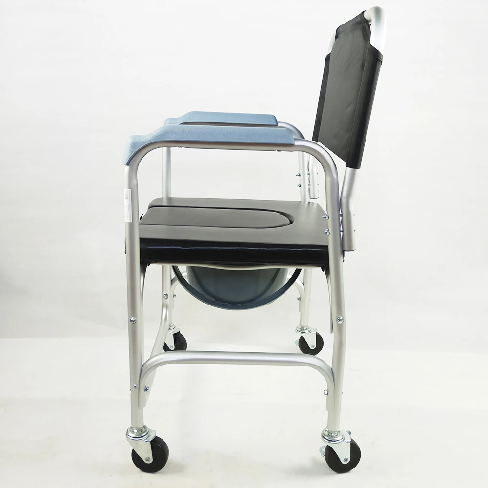 Elderly Toilet Chair Foldable Pregnant Woman Toilet Seat Disabled Squat Stool Chair Household Mobile Toilet Stool