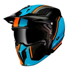 Cool MT Street fighter Full Face Helmet Motorcycle Modular Motocross DOT ECE Approved MT Personality  Changeable Moto Helmets