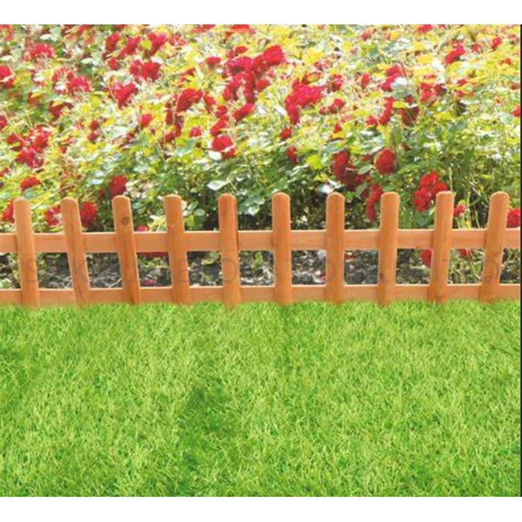 Natural Wood Fence Trellis Small Wood Fencing